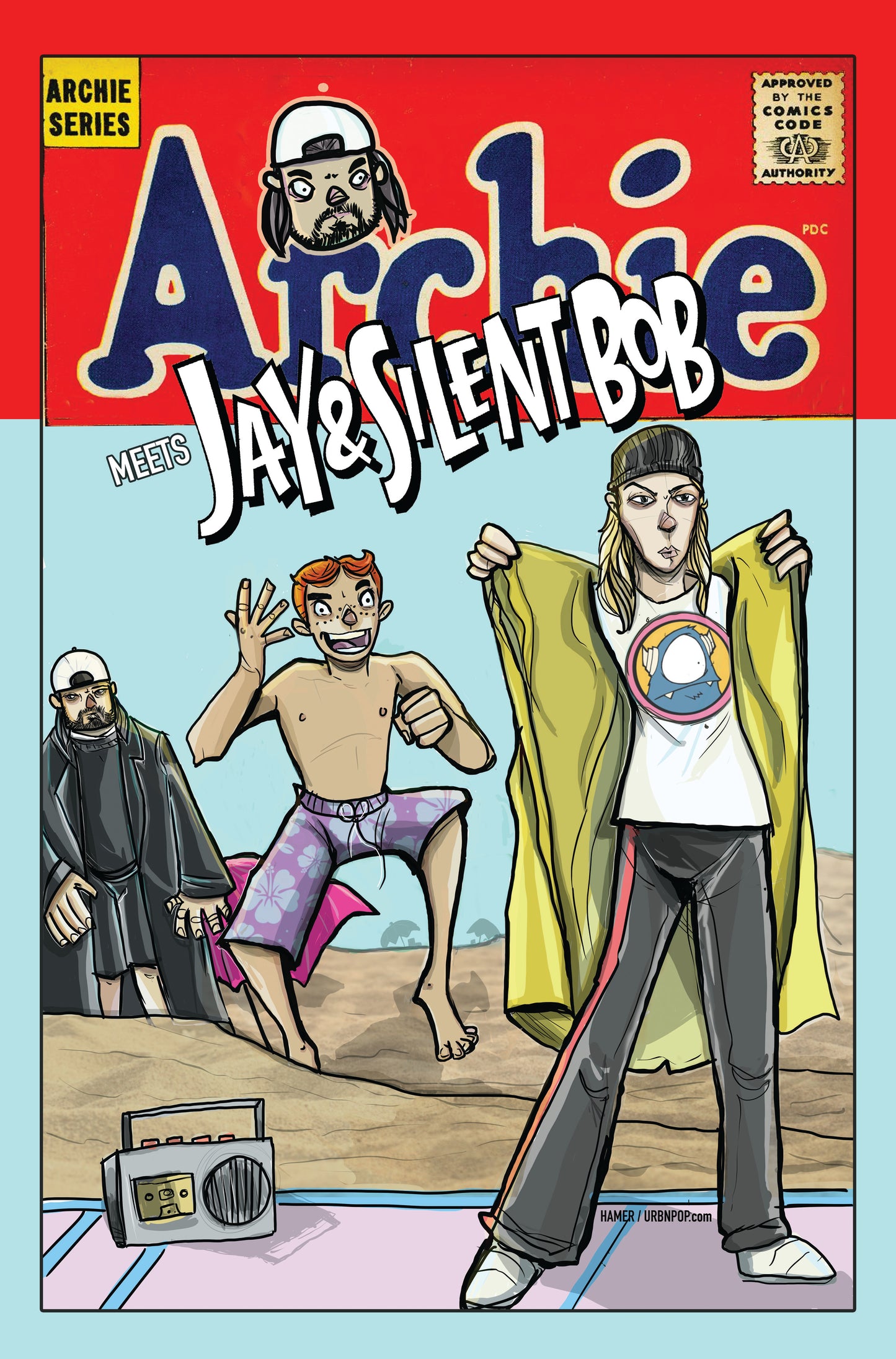 Archie Meets Jay and Silent Bob Variant Cover